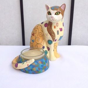 Kleo Kats " KandleKat " Cat Figurine #13033